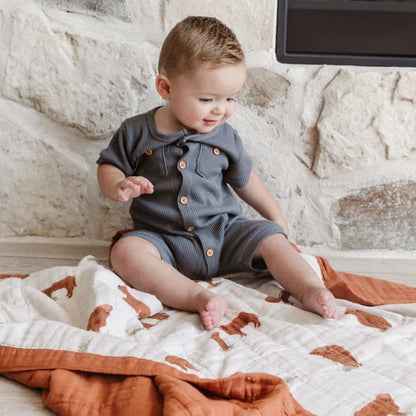 Saranoni: 4 Layer Muslin Quilt - Elegant Mommy