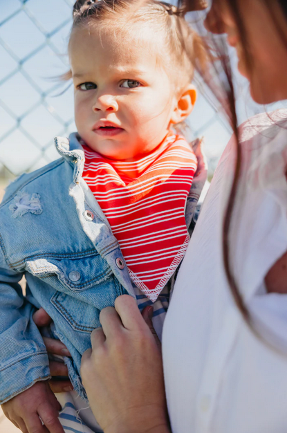 Copper Pearl Slugger Bibs- - Elegant Mommy