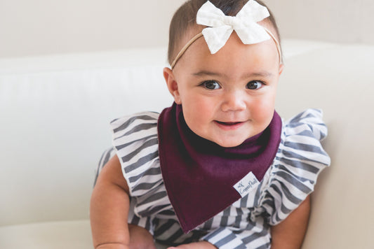 Copper Pearl Jade Bibs - Elegant Mommy