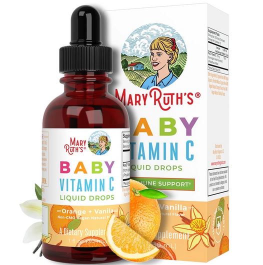 Mary Ruth's  Baby (Toddler) Vitamin C Drops - Elegant Mommy