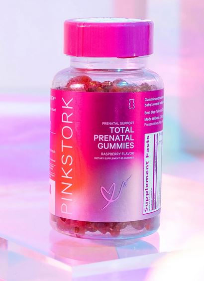 Pink Stork Total Prenatal Gummies - Elegant Mommy