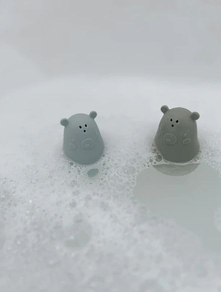 Leaf Bear Bath Toy Set - Elegant Mommy