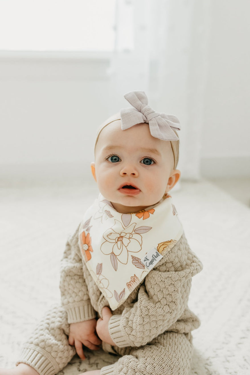 Copper Pearl  Ferra Bibs - Elegant Mommy