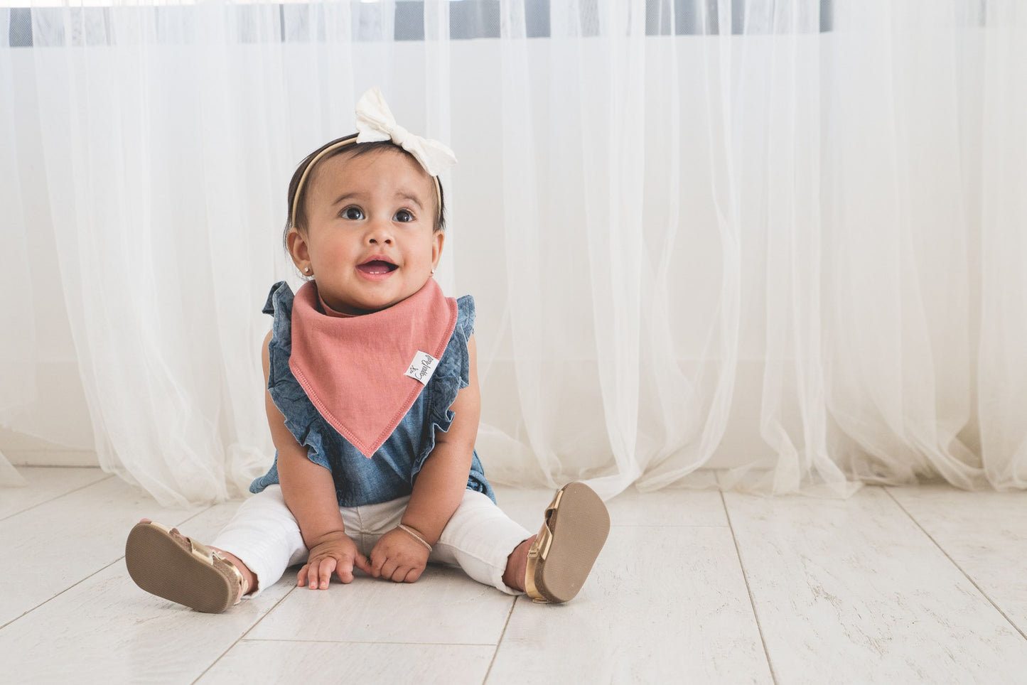 Copper Pearl Jade Bibs - Elegant Mommy