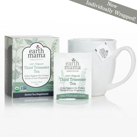 Organic Third Trimester Tea - By Earth Mama - Elegant Mommy