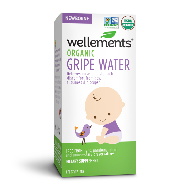 Wellements Gripe Water for Colic 4 fl. oz. - Elegant Mommy