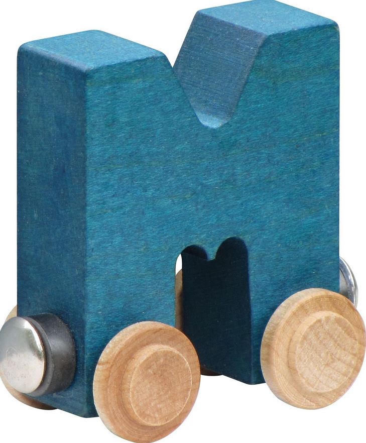 Wooden Name Trian - Stained - Elegant Mommy