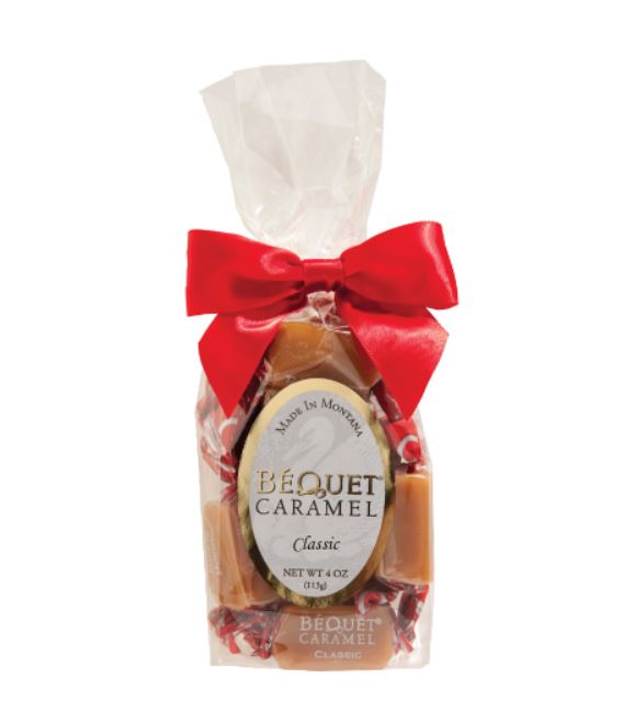 BeQuet Classic Caramels 4oz Gift Bag - Elegant Mommy