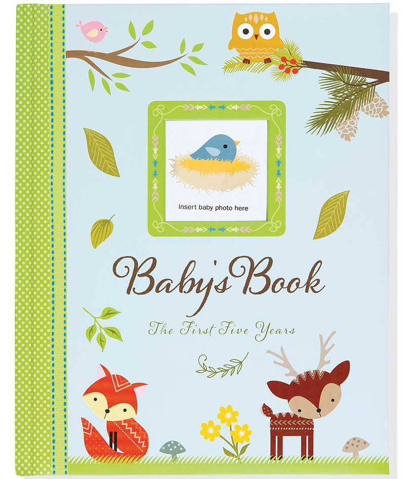 Baby's Book: The First Five Years (Woodland Friends) - Elegant Mommy