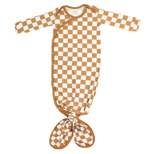 Rad Newborn Knotted Gown - Elegant Mommy