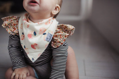 Copper Pearl Morgan Bibs - Elegant Mommy