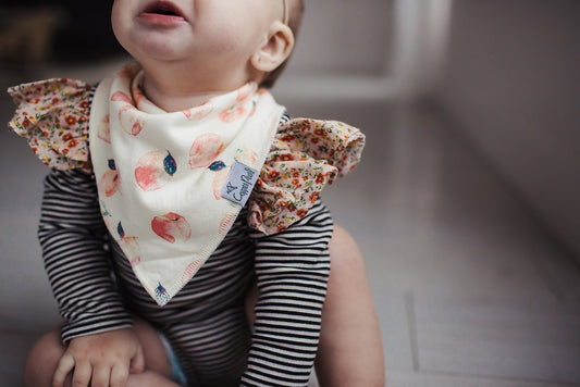 Copper Pearl Morgan Bibs - Elegant Mommy