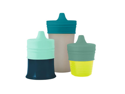 Boon Snug Spout 3 Pack Lids - Green - Elegant Mommy