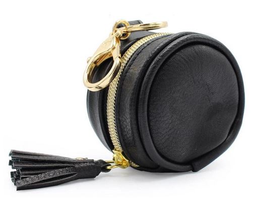Itzy Ritzy Black Diaper Bag Charm Pod Keychain - Elegant Mommy