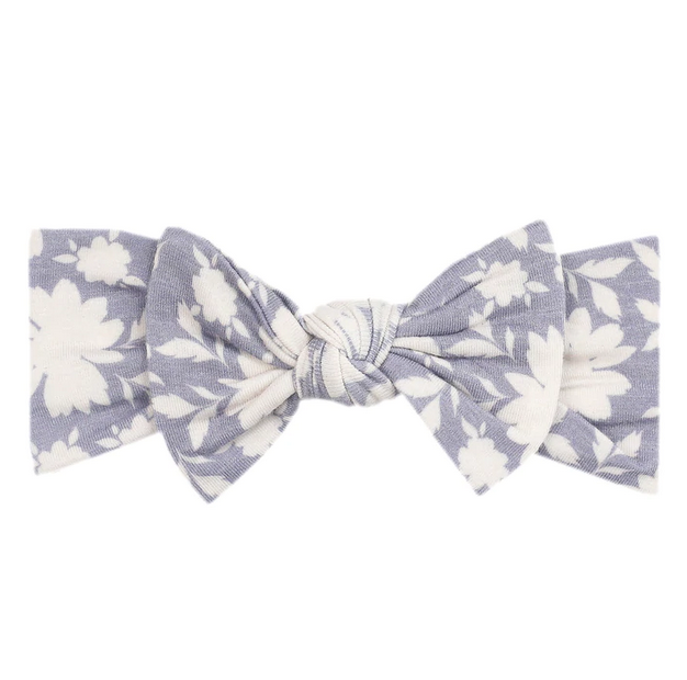 Lacie Knit Headband Bow - Elegant Mommy