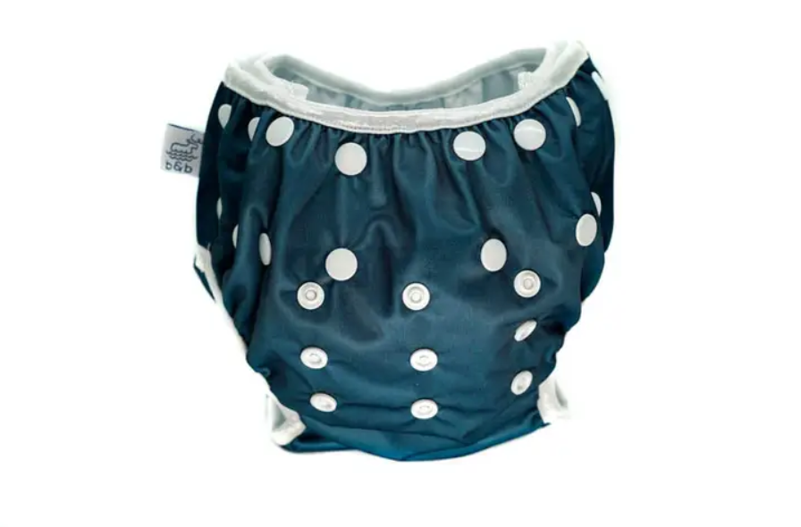 Solid Reusable Swim Diaper - 0-3T - Elegant Mommy