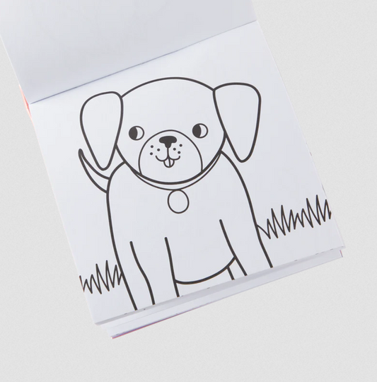 Carry-Along Coloring Book Pet Pals - Elegant Mommy