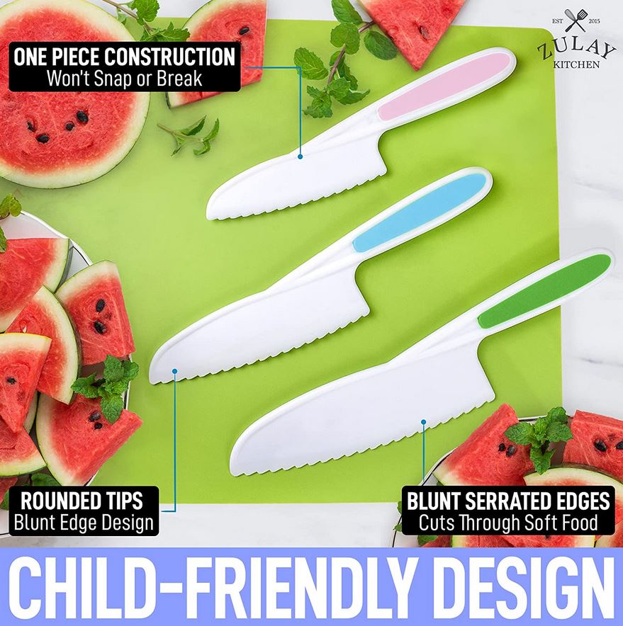 Kids Knife Set - Assorted - Elegant Mommy