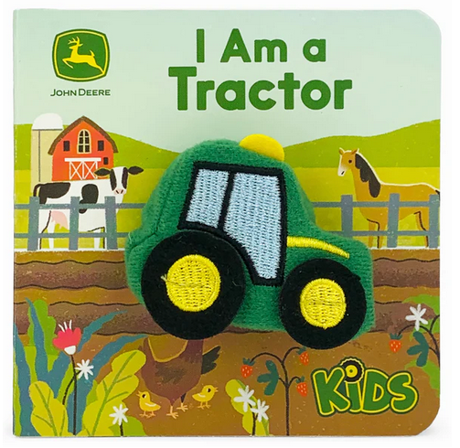 I Am a Tractor - Finger Puppet Book - Elegant Mommy