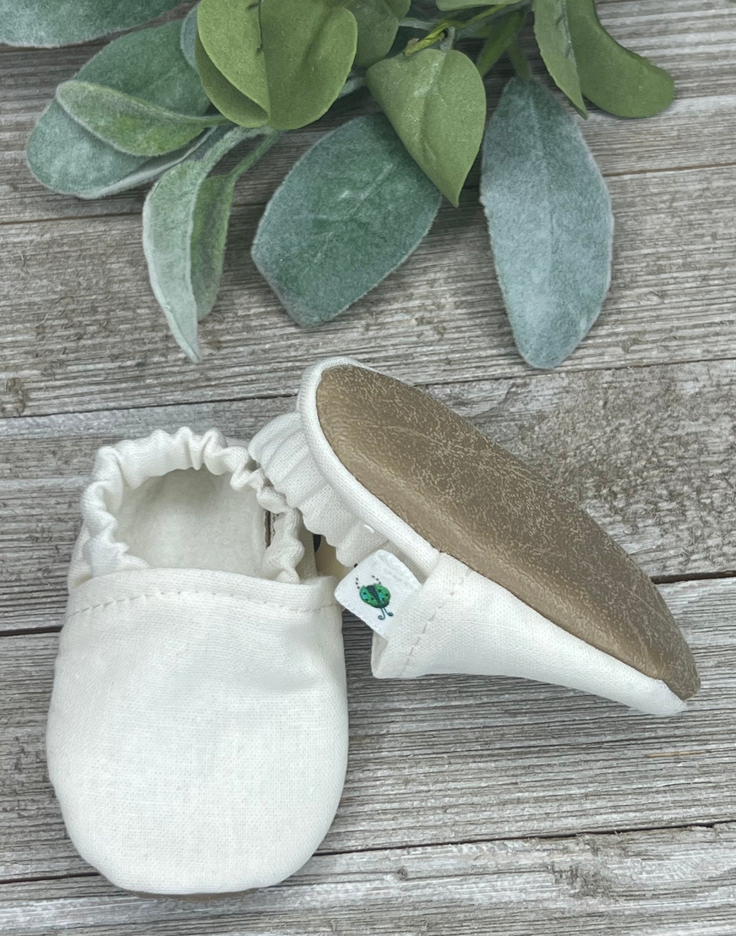 Lexiebugs 0-3 M Solids - Stone Bottom - Elegant Mommy