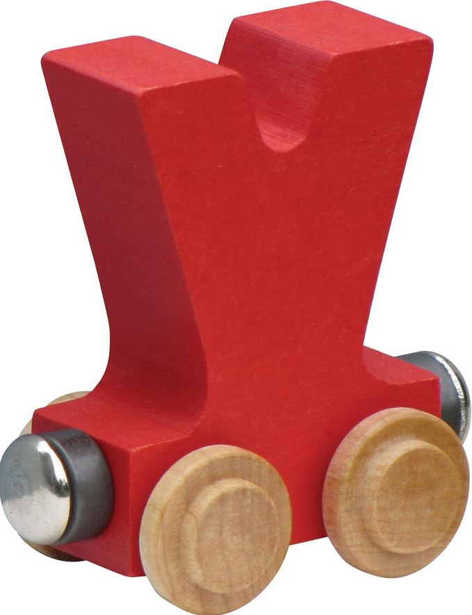 Wooden Name Trian - Stained - Elegant Mommy