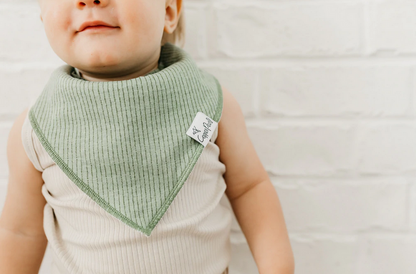 Blush Single Bandana Bib By Copper Pearl - Elegant Mommy