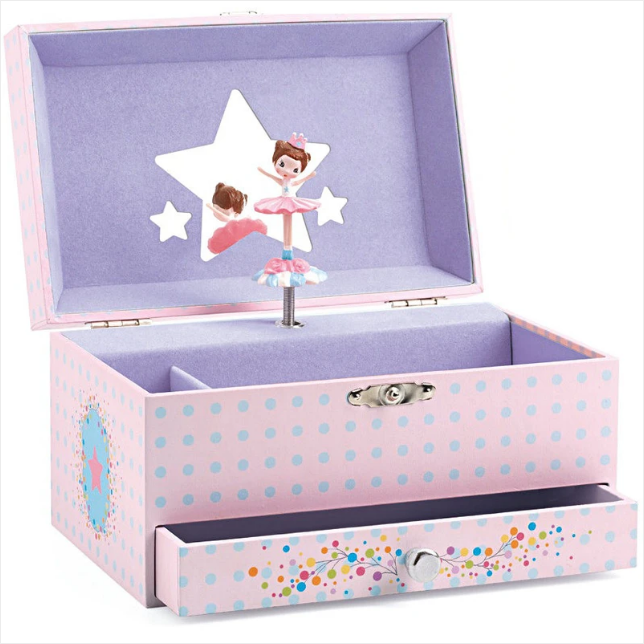 Ballerina's Tune Musical Treasure Box - Elegant Mommy
