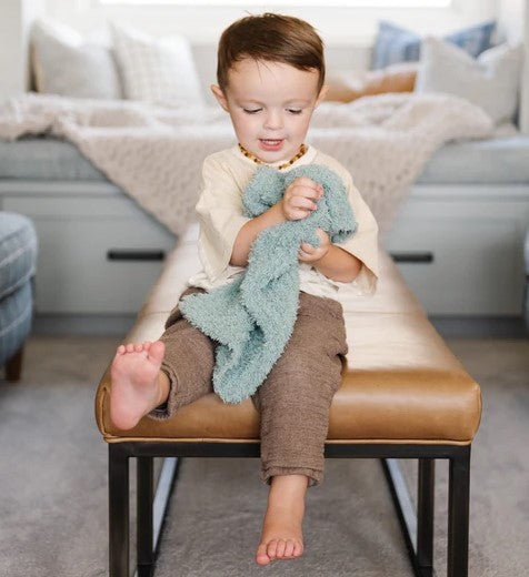 Saranoni: Ribbed Bamboni Mini Blanket - Elegant Mommy