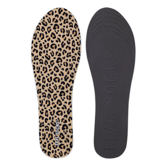Leopard Print - Flat Socks - Elegant Mommy