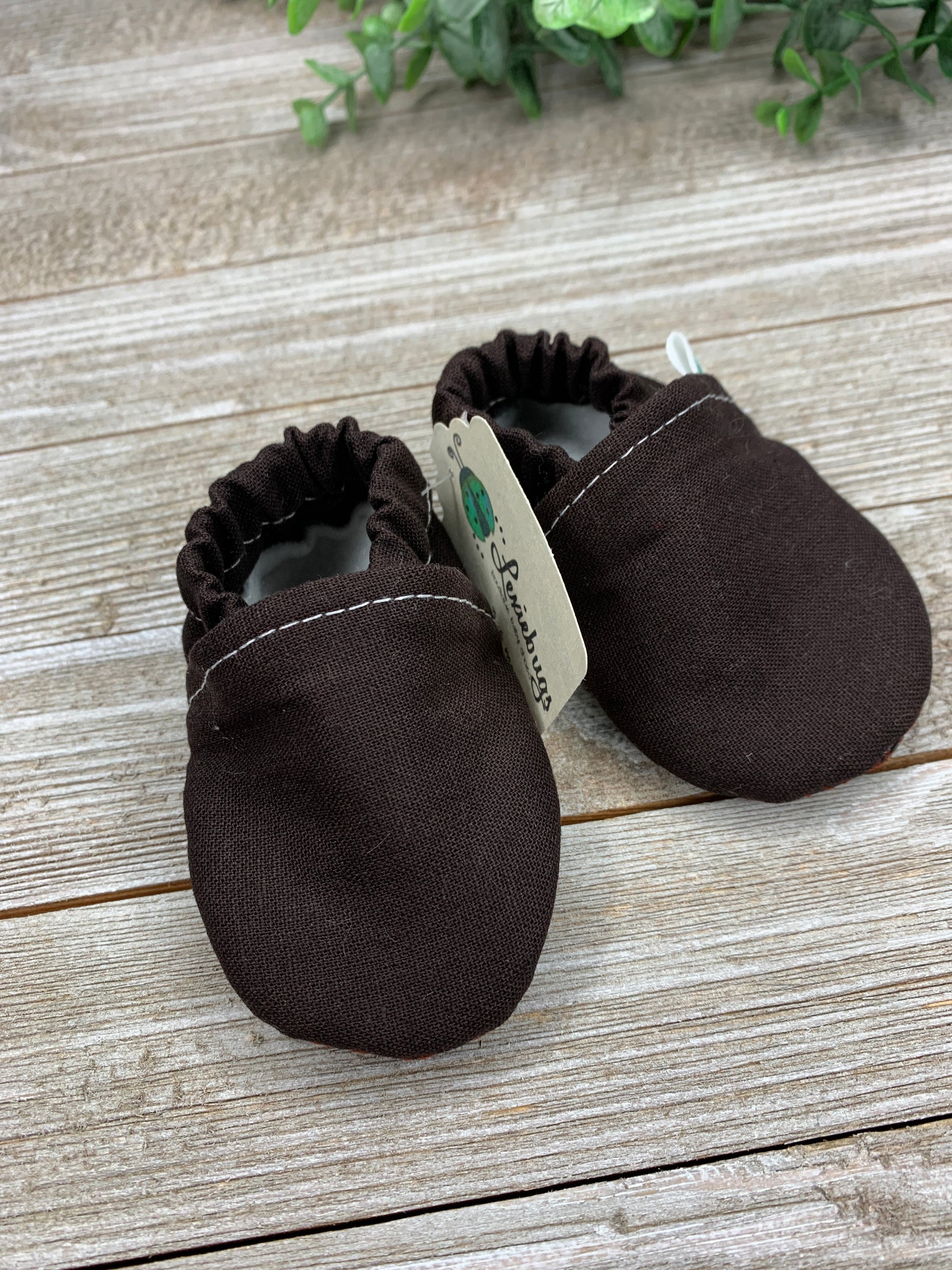 Lexiebugs 3-6 M Solids - Copper Bottom - Elegant Mommy