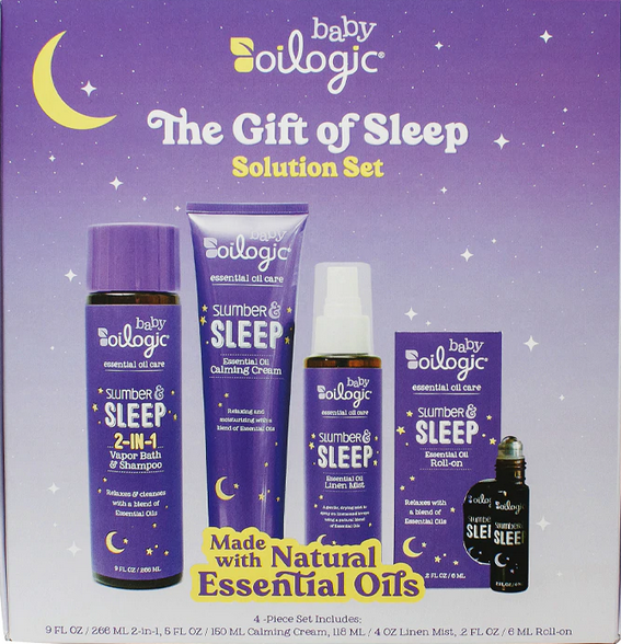 Oilogic Essential Oil Linen Mist, Slumber & Sleep - 4 fl oz