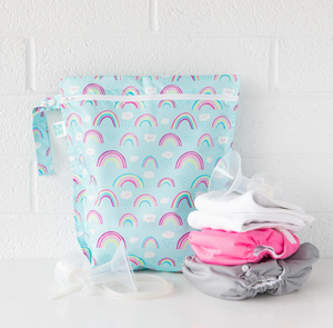 Wet Bag- Rainbows - Elegant Mommy