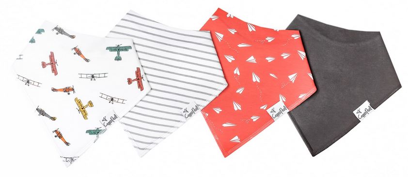 Copper Pearl Ace Bibs - Elegant Mommy