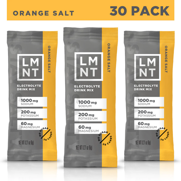 LMNT Recharge Orange Salt - Elegant Mommy
