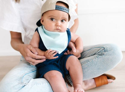 Copper Pearl Stone Bibs - Elegant Mommy