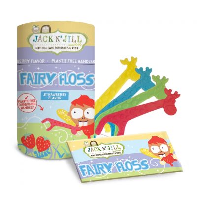 Jack N' Jill Biodegradable Floss Picks 30pcs - Elegant Mommy