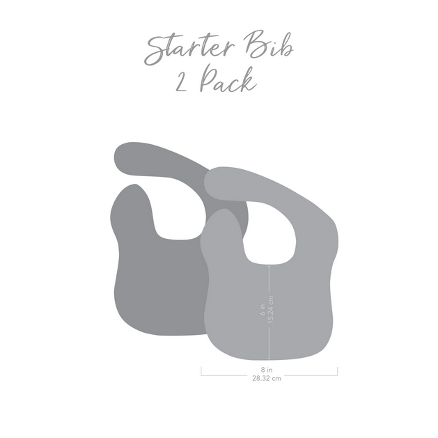 Starter Bib 2 Pack- Sunshine & Grounded - Elegant Mommy