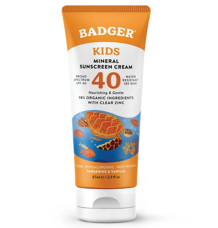 Kids Mineral Sunscreen Cream SPF 40- 2.9 oz - Elegant Mommy