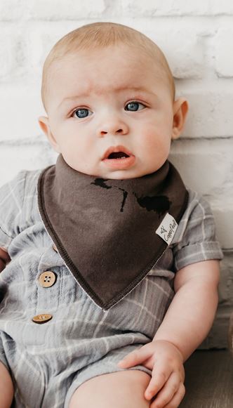 Copper Pearl Ace Bibs - Elegant Mommy