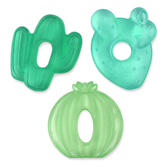 Cutie Coolers -Cactus Water Filled Teethers - 3 pack - Elegant Mommy