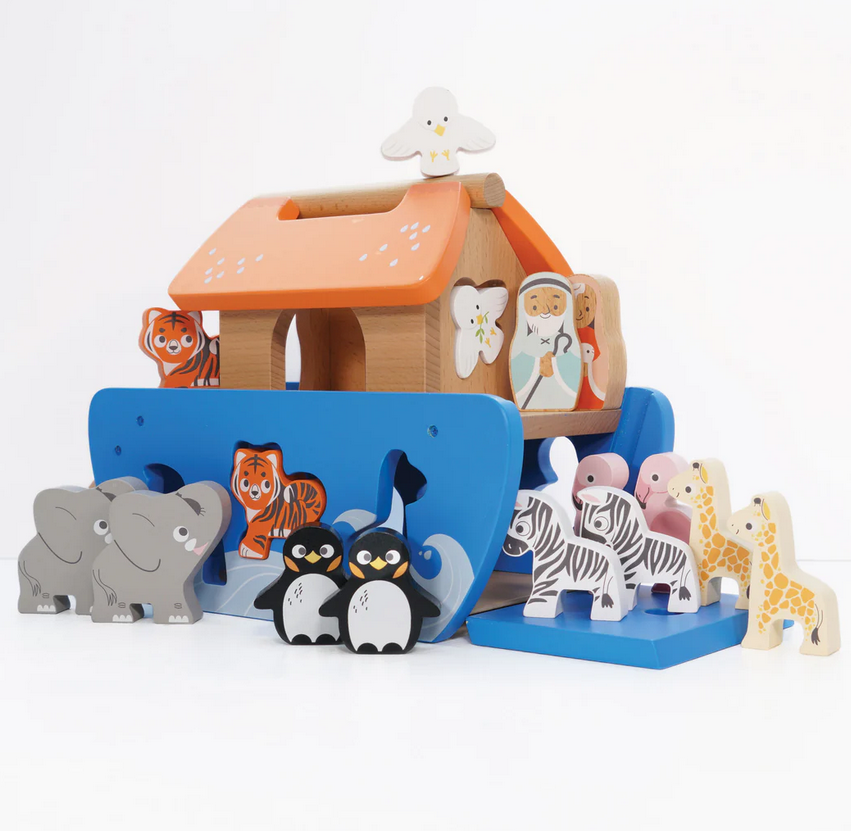 Noah's Shapesorter Ark - Elegant Mommy