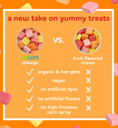YumEarth Chewys 5oz - Elegant Mommy