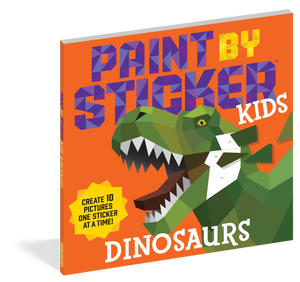 Paint By Stickers Kids: Dinosaurs (5+) - Elegant Mommy