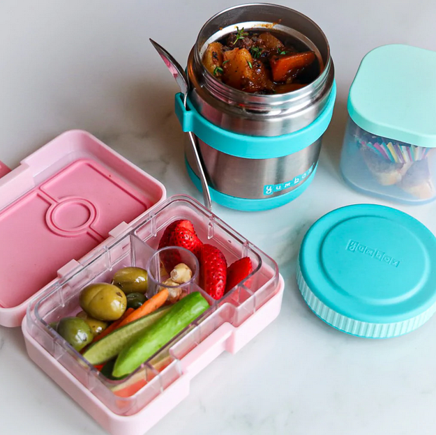 Yumbox Twilight Black - ZuppaThermal Food Jar with Spoon - 14 oz