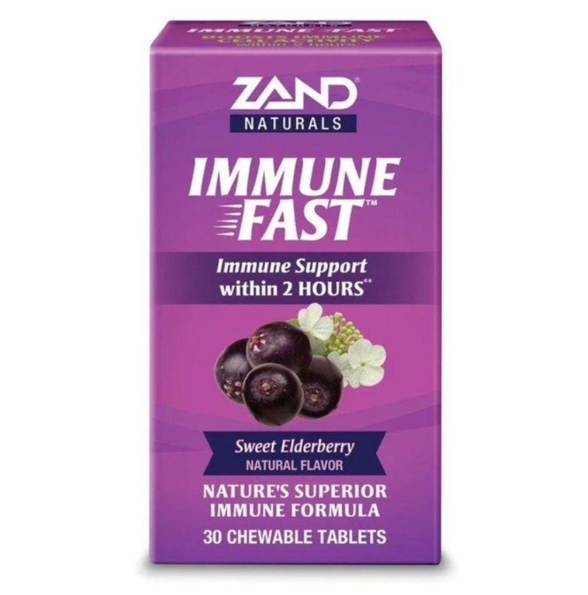 Zand Immune Fast Elderberry 30 count Chewable Tablets - Elegant Mommy