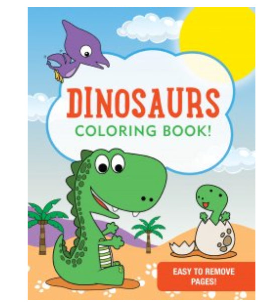 Dinosaurs Coloring Book - Elegant Mommy