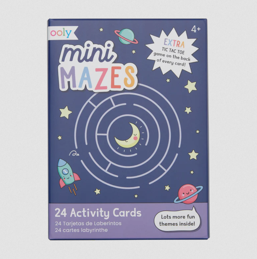 Activity Cards -  Mini Mazes - Elegant Mommy