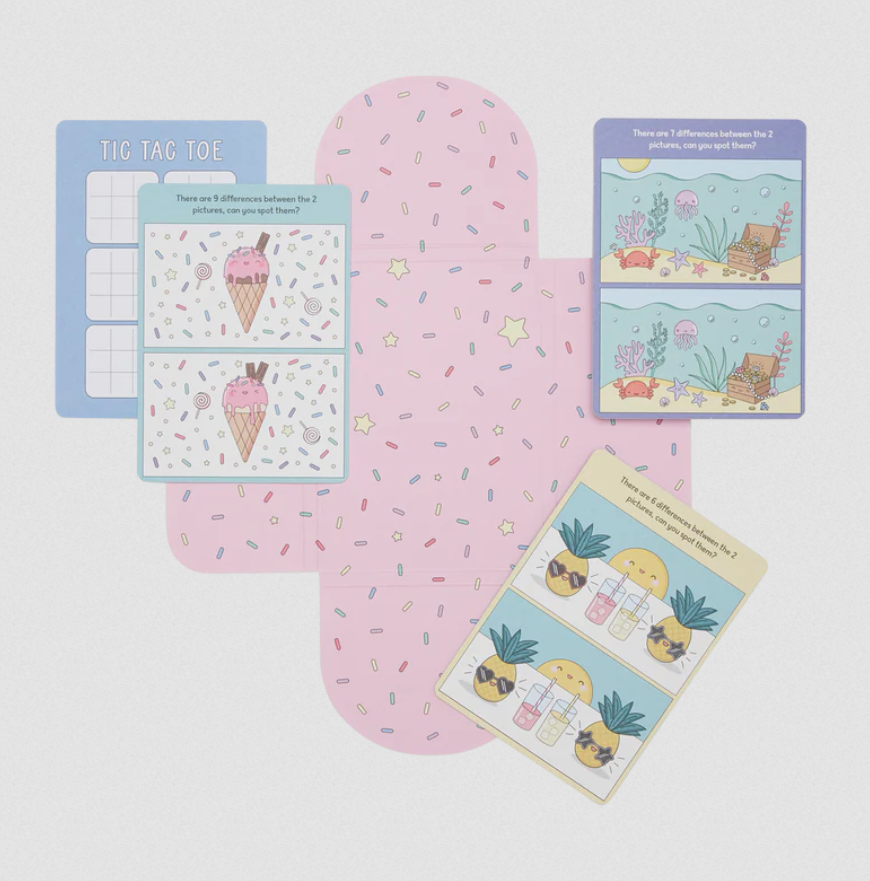 Activity Cards -  Spot The Difference - Elegant Mommy