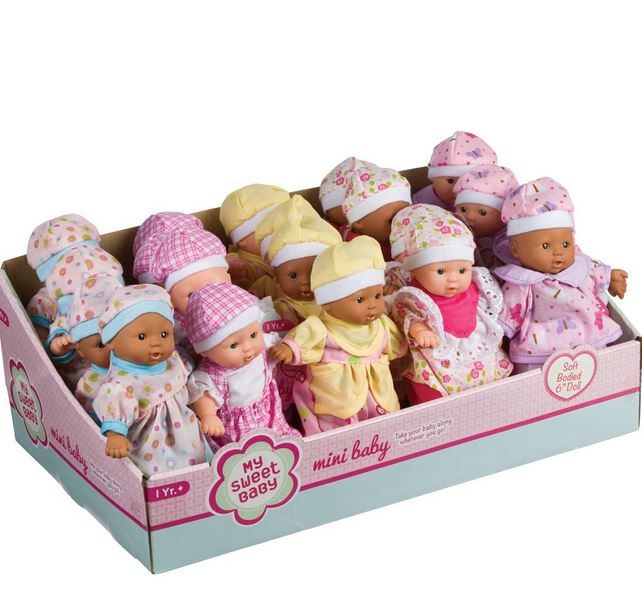 MINI BABIES-ASSORTED SKIN TONES - Elegant Mommy