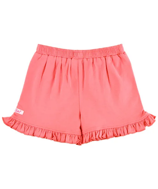 Strawberry Ruffle Trim Knit Shorts - Elegant Mommy